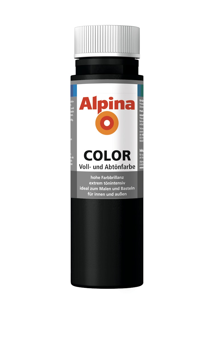 Alpina Abtönpaste Alpina Color Night Black 750ml von Alpina