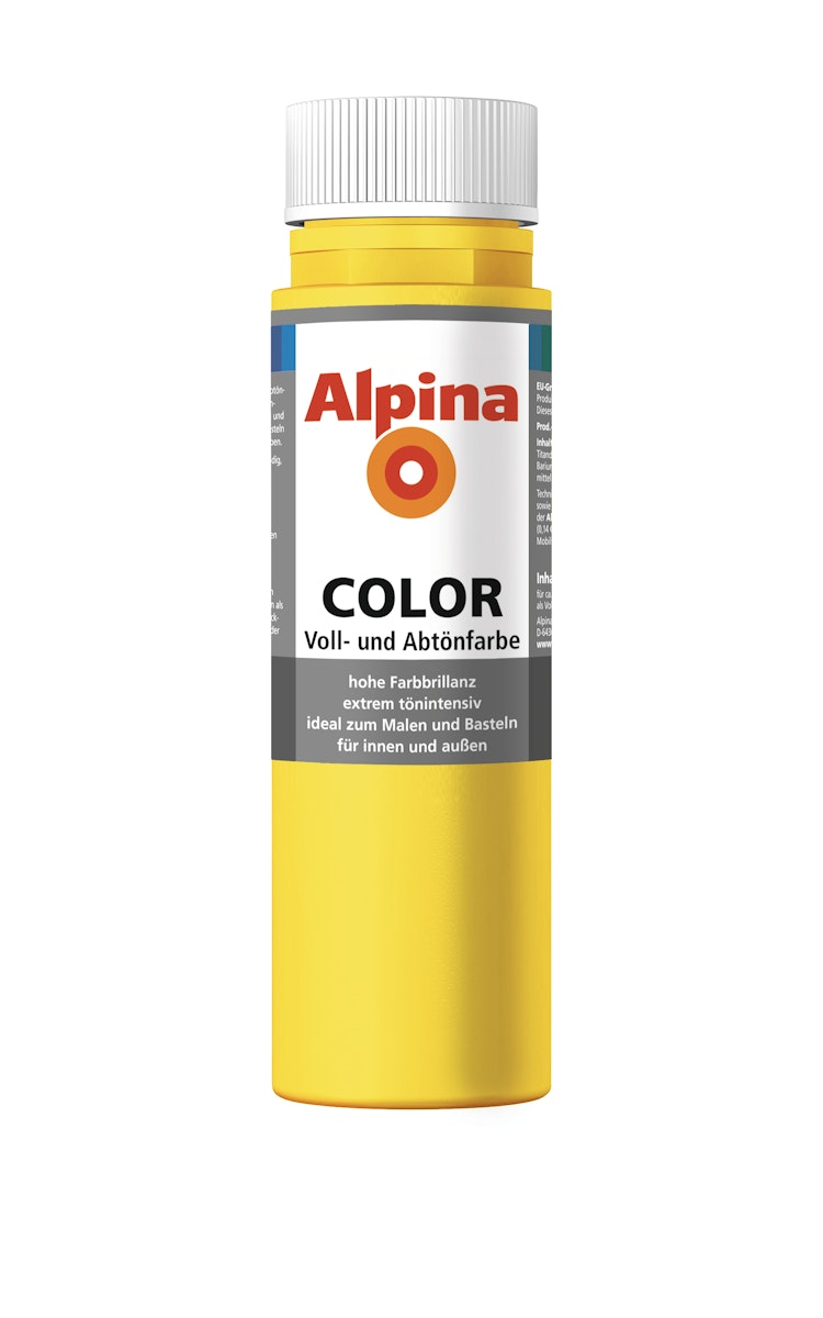 Alpina Abtönpaste Alpina Color Sunny Yellow 0.25Ltr. von Alpina
