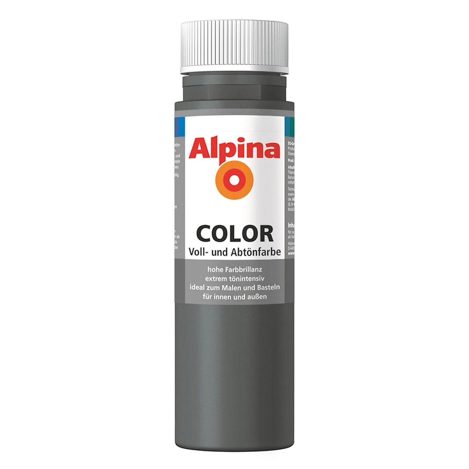 Alpina Color Dark Grey seidenmatt 250 ml von Alpina