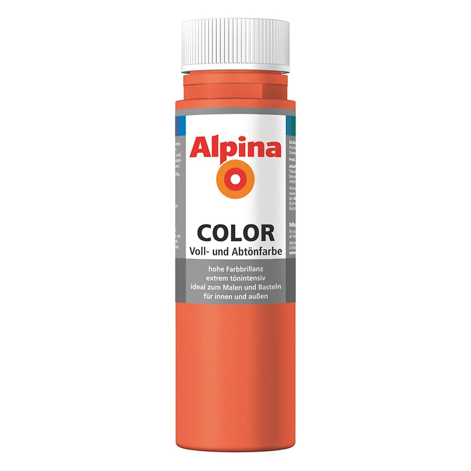 Alpina Color Happy Orange seidenmatt 250 ml von Alpina