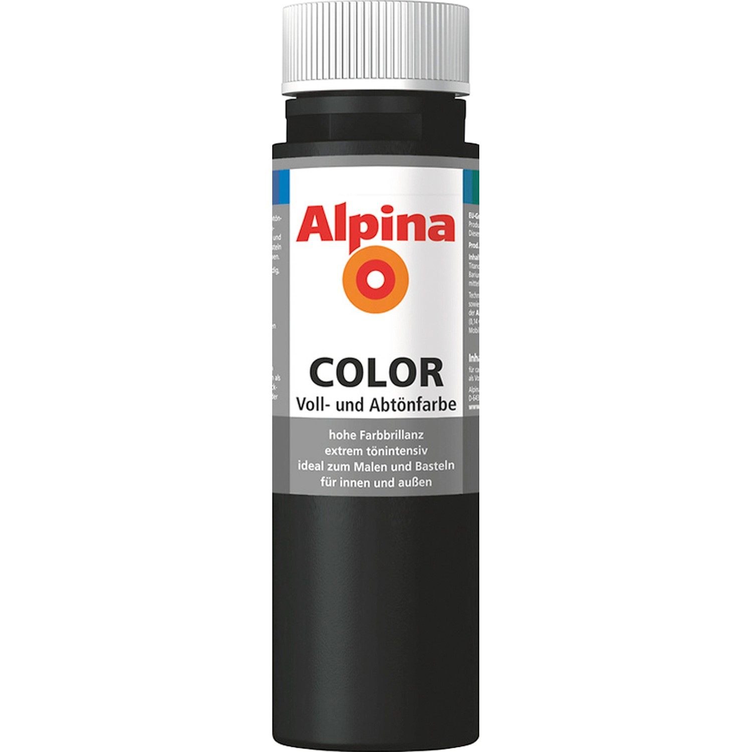 Alpina Color Night Black seidenmatt 250 ml von Alpina