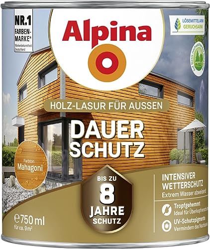 Alpina Dauerschutz Lasur (mahagoni) Alpina Dauerschutz Lasur (mahagoni) von Alpina
