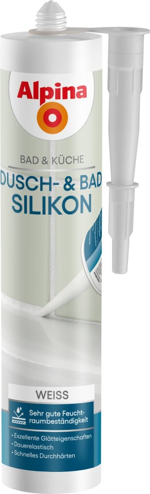 Alpina Dusch & Badsilikon weiß 300 ml von Alpina