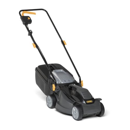 Alpina Elektro-Rasenmäher BL 320 E, Schnittbreite 32cm, 1000-W-Motor, bis zu 300m², Schnitthöhe in 3 Positionen verstellbar, 25 l Auffangbeutel Alpina Elektro-Rasenmäher BL 320 E, Schnittbreite 32cm, 1000-W-Motor, bis zu 300m², Schnitthöhe in 3 Positionen verstellbar, 25 l Auffangbeutel von Alpina
