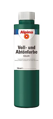 Alpina COLOR Voll- und Abtönfarbe Deep Green 750ml seidenmatt von Alpina