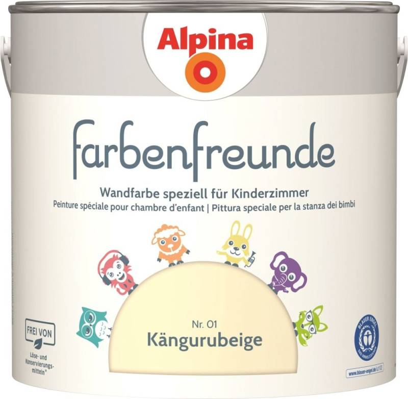 Alpina Farbenfreunde Nr. 01 kängurubeige 2,5 L matt von Alpina