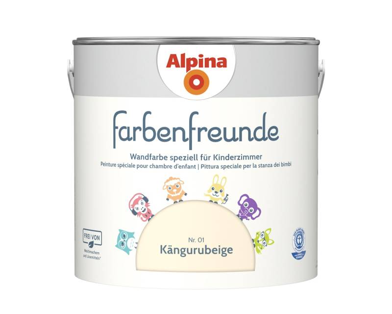 Alpina Farbenfreunde Nr. 01 Kängurubeige 2,5 Liter matt von Alpina