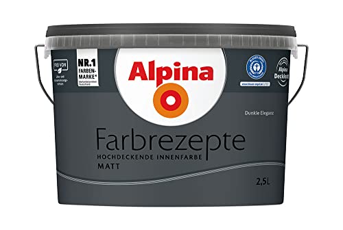 Alpina Farbrezepte Dunkle Eleganz matt 2,5 Liter von Alpina