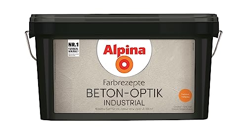 Alpina Farbrezepte BETON-OPTIK Set Hellgrau von Alpina