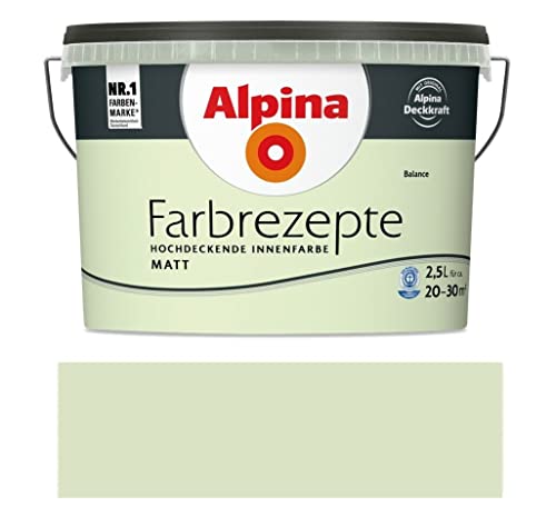 Alpina Farbrezepte Balance matt 2,5 Liter von Alpina