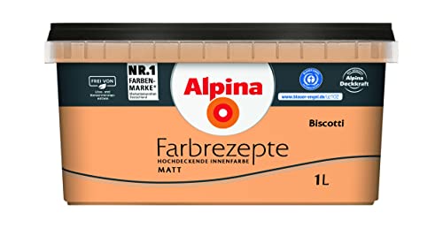 Alpina Farbrezepte Biscotti matt 1 Liter von Alpina