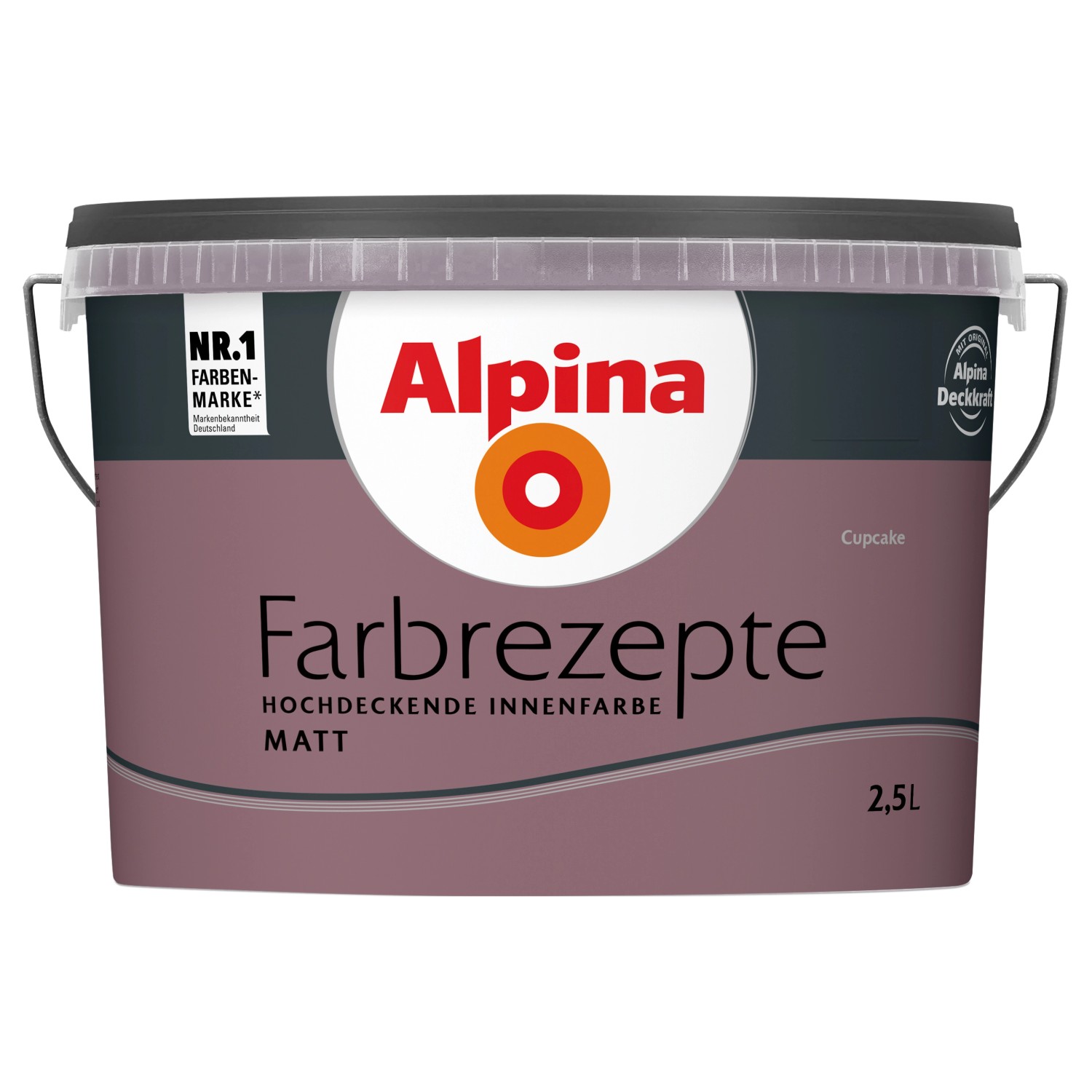 Alpina Farbrezepte Cupcake matt 2,5 Liter von Alpina