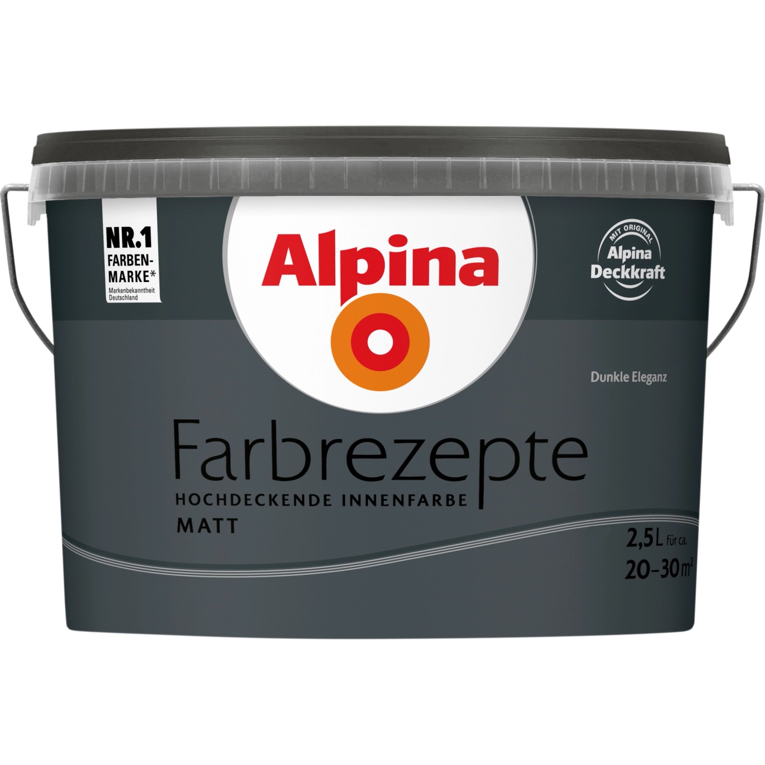 Alpina Farbrezepte Dunkle Eleganz matt 2,5 Liter von Alpina