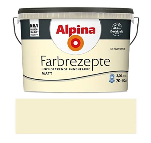 Alpina Farbrezepte Ein Hauch von Gelb matt 2,5 Liter von Alpina