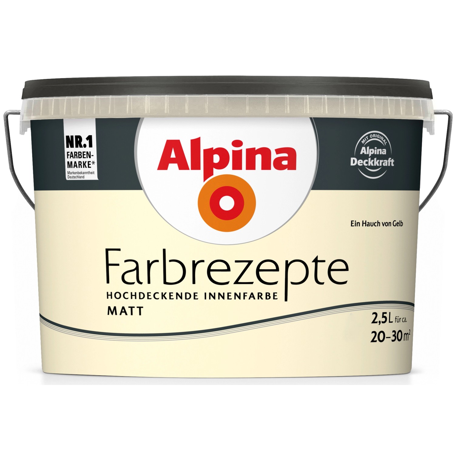 Alpina Farbrezepte Ein Hauch von Gelb matt 2,5 Liter von Alpina