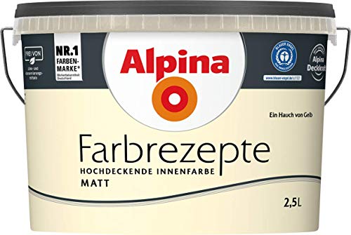 Alpina Farbrezepte Ein Hauch von Gelb matt 6,5 Liter von Alpina