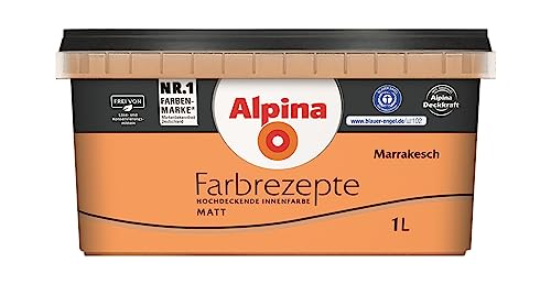 Alpina Farbrezepte Marrakesch matt 1 Liter von Alpina