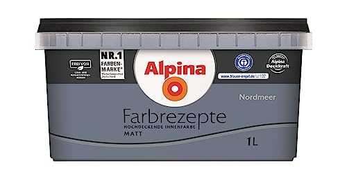 Alpina Farbrezepte Nordmeer matt 1 Liter von Alpina