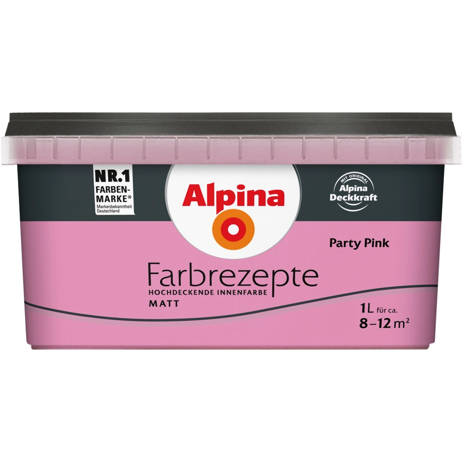 Alpina Farbrezepte Party Pink matt 1 Liter von Alpina