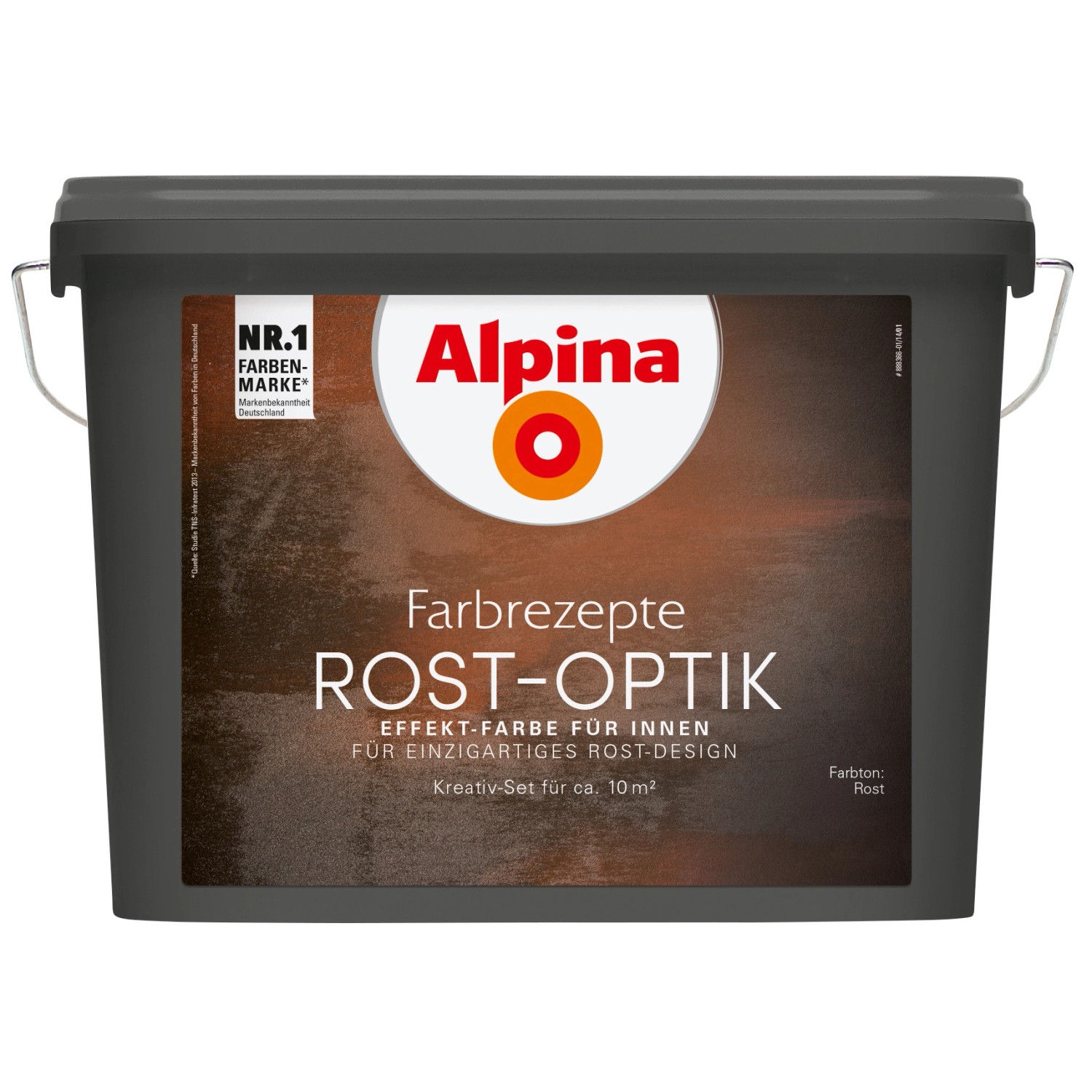 Alpina Farbrezepte Rost-Optik Komplett-Set von Alpina