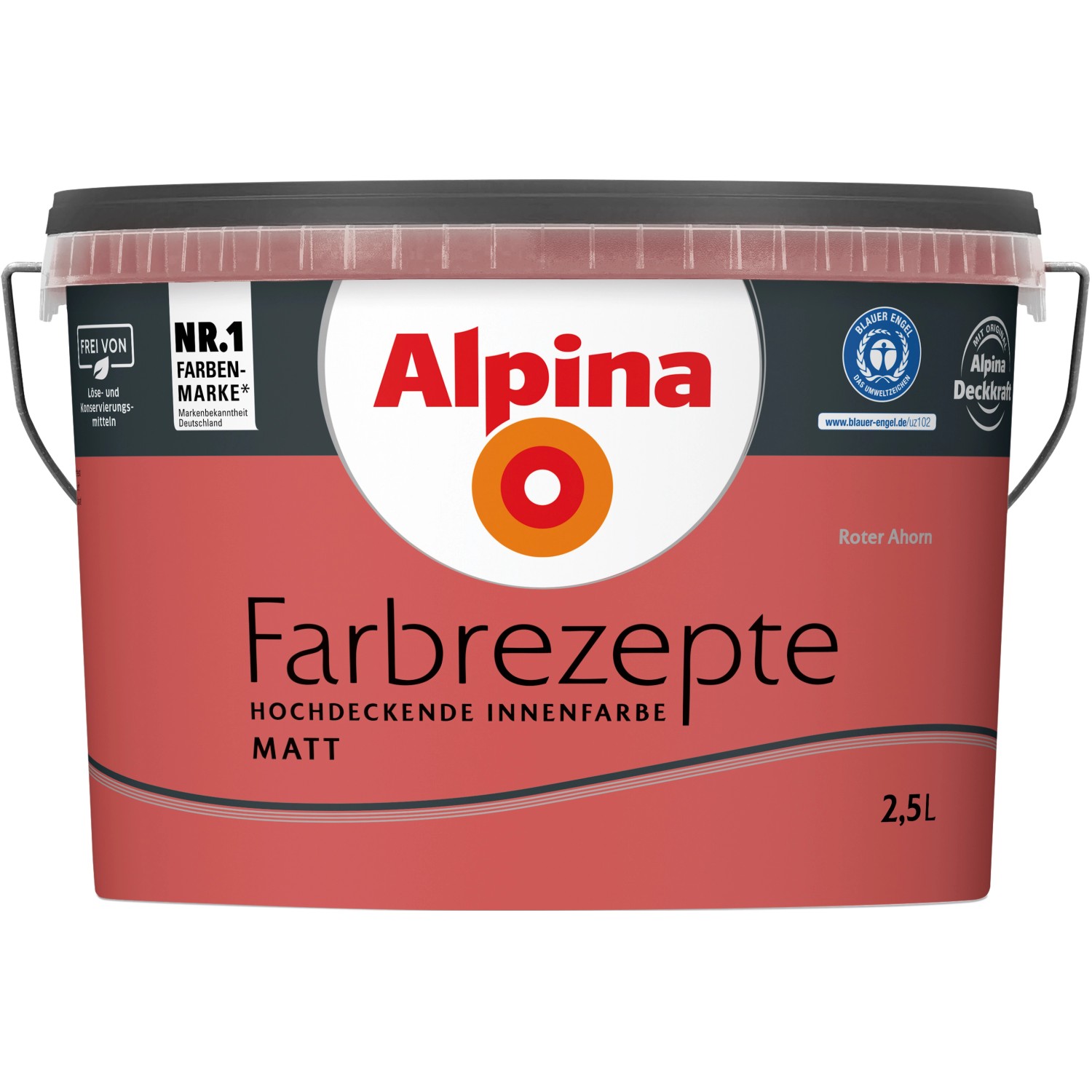 Alpina Farbrezepte Roter Ahorn matt 2,5 Liter von Alpina