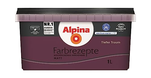 Alpina Farbrezepte Tiefer Traum matt 1 Liter von Alpina