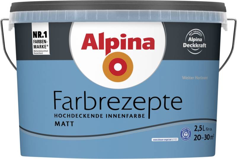 Alpina Farbrezepte Weiter Horizont matt 2,5 L Alpina Farbrezepte Weiter Horizont matt 2,5 L von Alpina