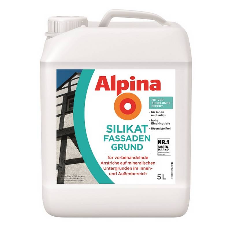 Alpina Fassadengrundierung transparent 5 l von Alpina