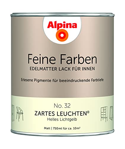 Alpina Feine Farben Lack No. 32 Zartes Leuchten® edelmatt 750ml von Alpina