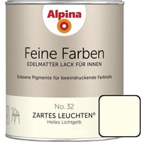 Feine Farben Lack No. 32 Zartes Leuchten lichtgelb edelmatt 750 ml Buntlacke - Alpina Feine Farben Lack No. 32 Zartes Leuchten lichtgelb edelmatt 750 ml Buntlacke - Alpina von Alpina