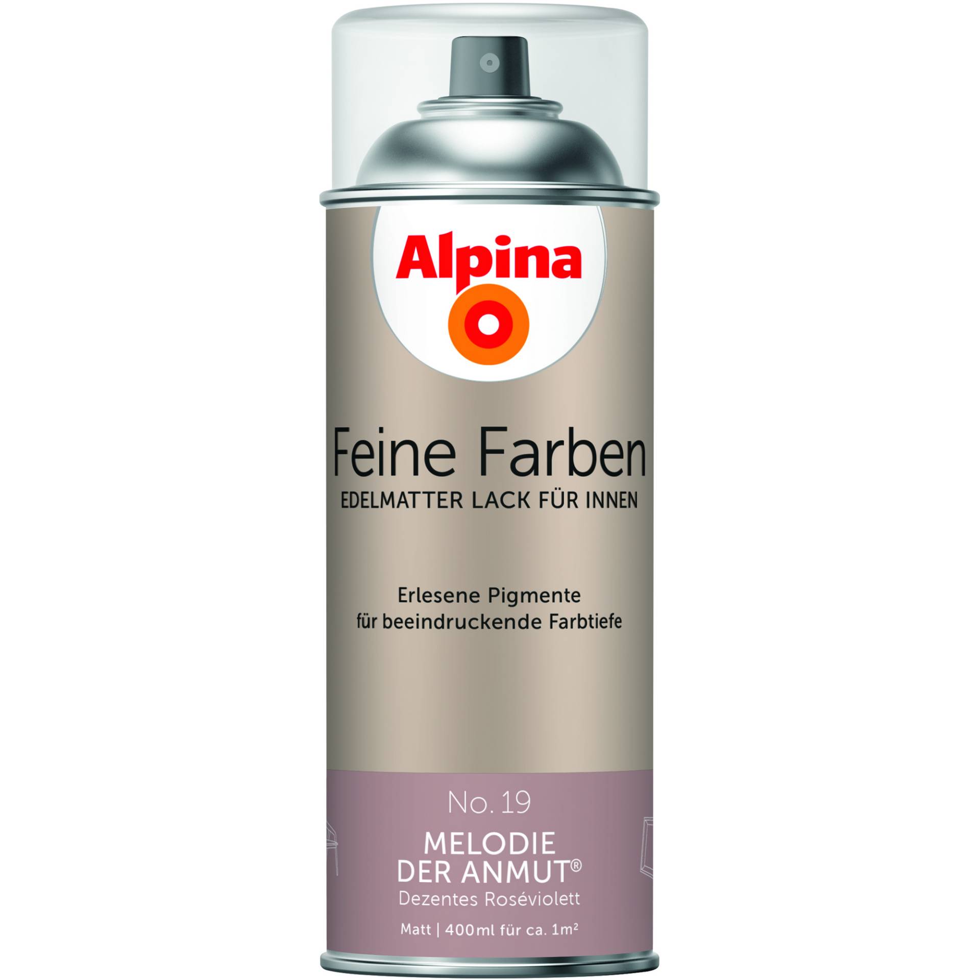 Alpina Feine Farben 'Melodie der Anmut' altrosa matt 400 ml von Alpina