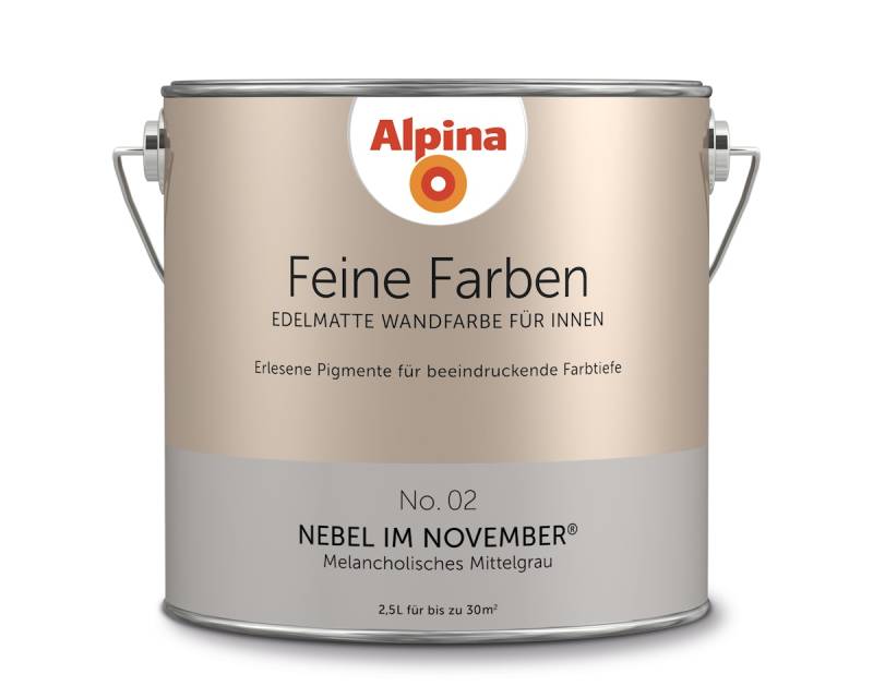 Alpina Feine Farben No. 02 "Nebel im November" von Alpina