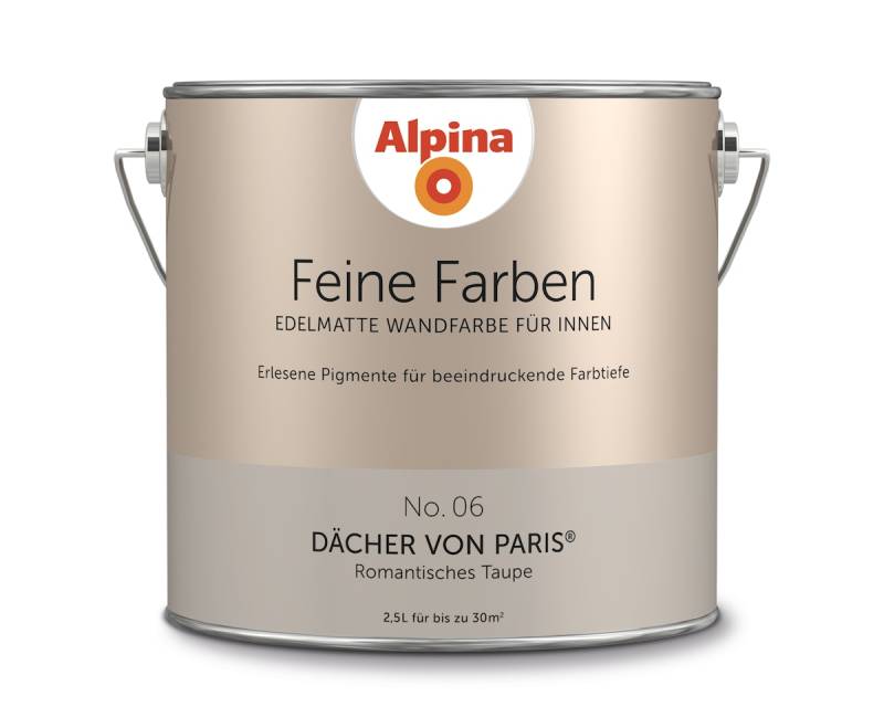 Alpina Feine Farben No. 06 "Dächer von Paris" von Alpina