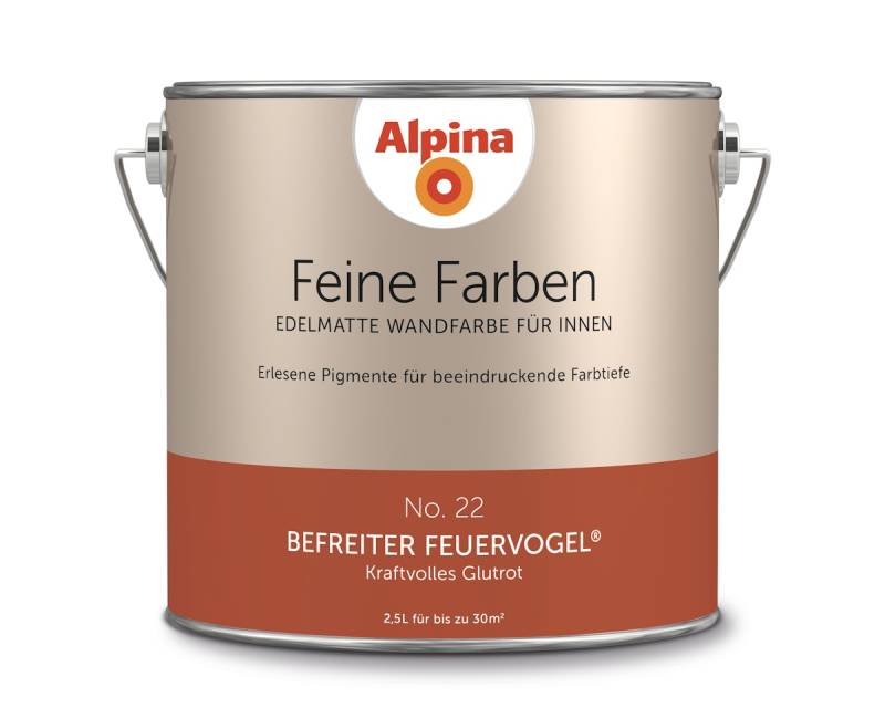 Alpina Feine Farben No. 22 "Befreiter Feuervogel" von Alpina