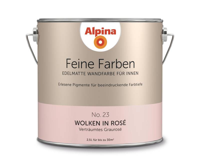 Alpina Feine Farben No. 23 "Wolken in Rosé" von Alpina