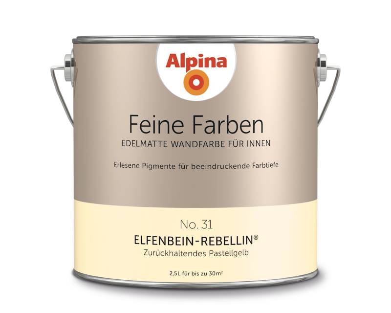 Alpina Feine Farben No. 31 "Elfenbein-Rebellin" von Alpina