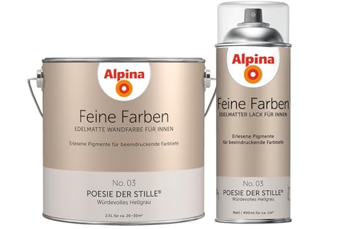 Alpina Feine Farben Wandfarbe & Sprühlack No. 03 Poesie der Stille® edelmatt von Alpina