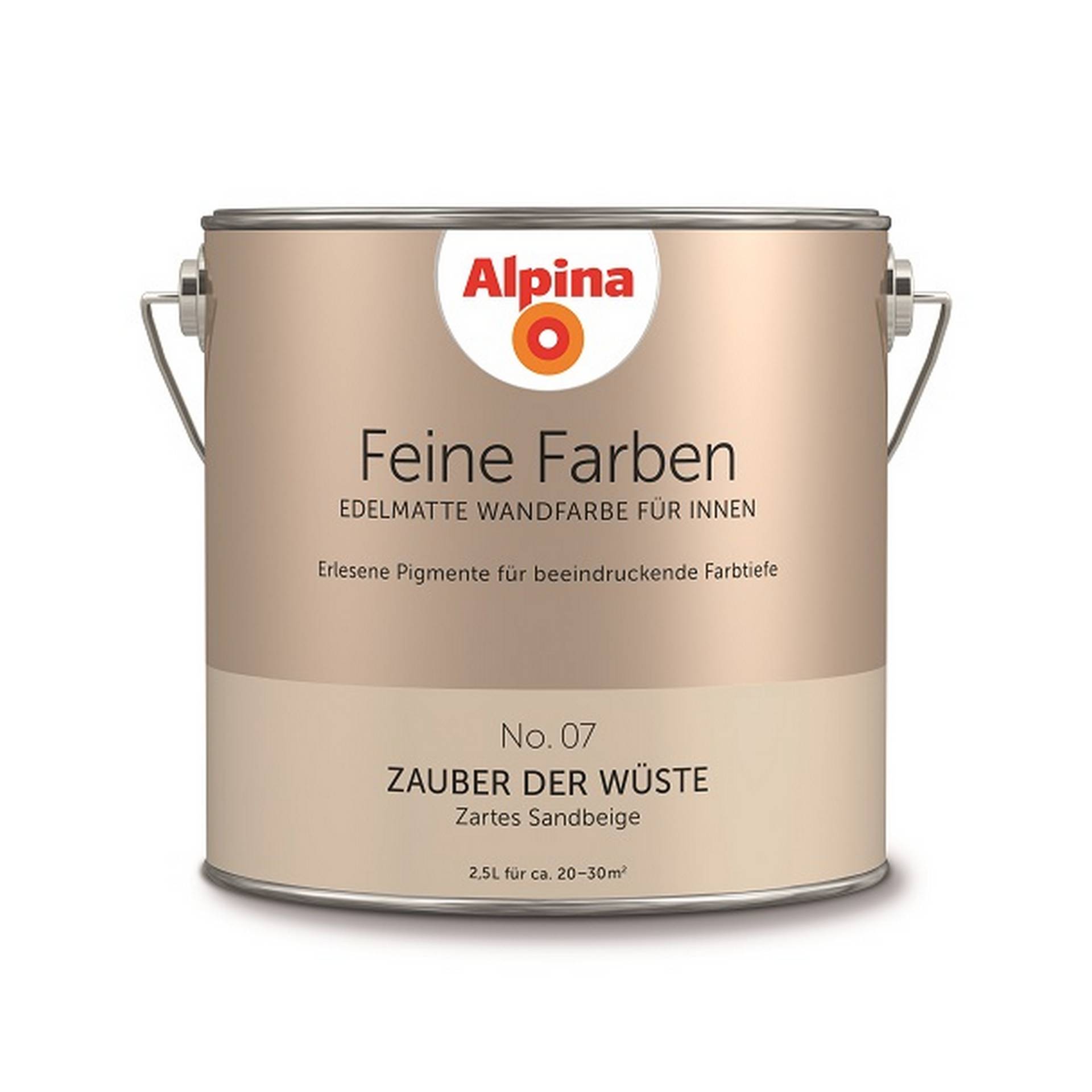 Alpina Feine Farben 'Zauber der Wüste' beige matt 2,5 l von Alpina