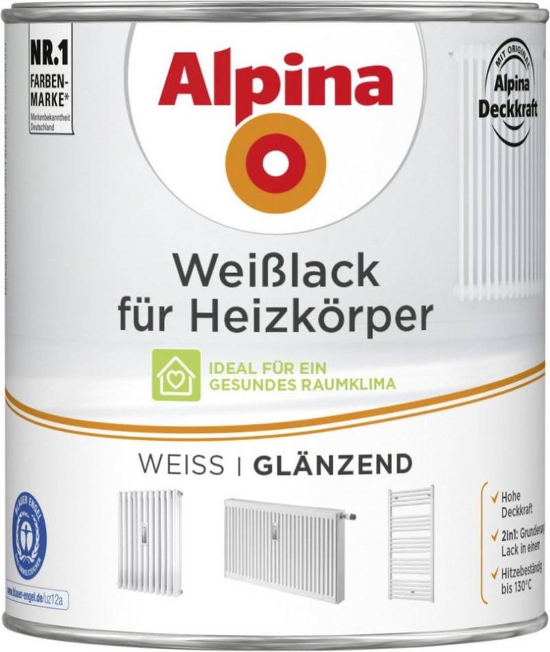 Alpina Heizkörperlack Alpina Heizkörperlack weiß von Alpina