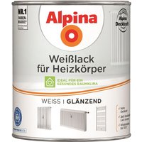 Alpina - Weisslack für Heizkörper glänzend 750ml von Alpina