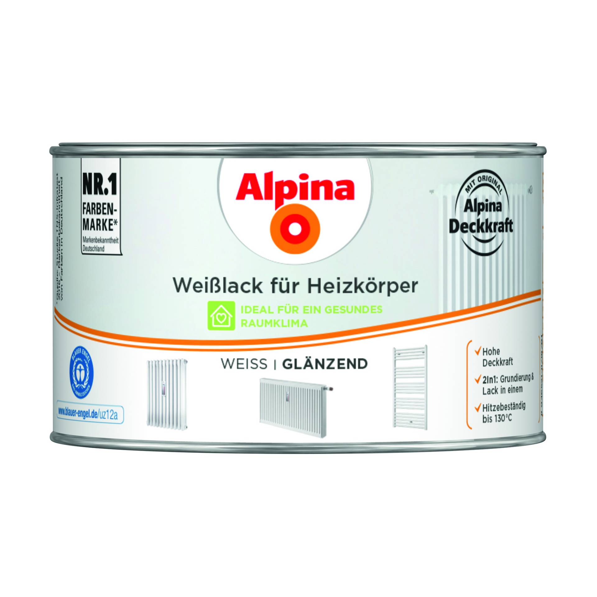 Alpina Heizkörperlack weiß glänzend 300 ml Alpina Heizkörperlack weiß glänzend 300 ml von Alpina