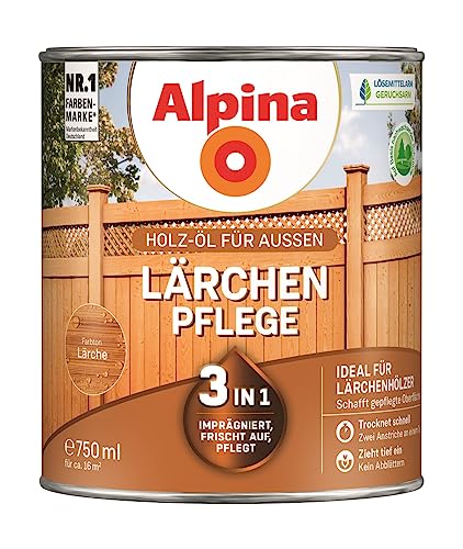 Alpina Lärchenöl 0,75L ( Lärchen-Pflege) von Alpina