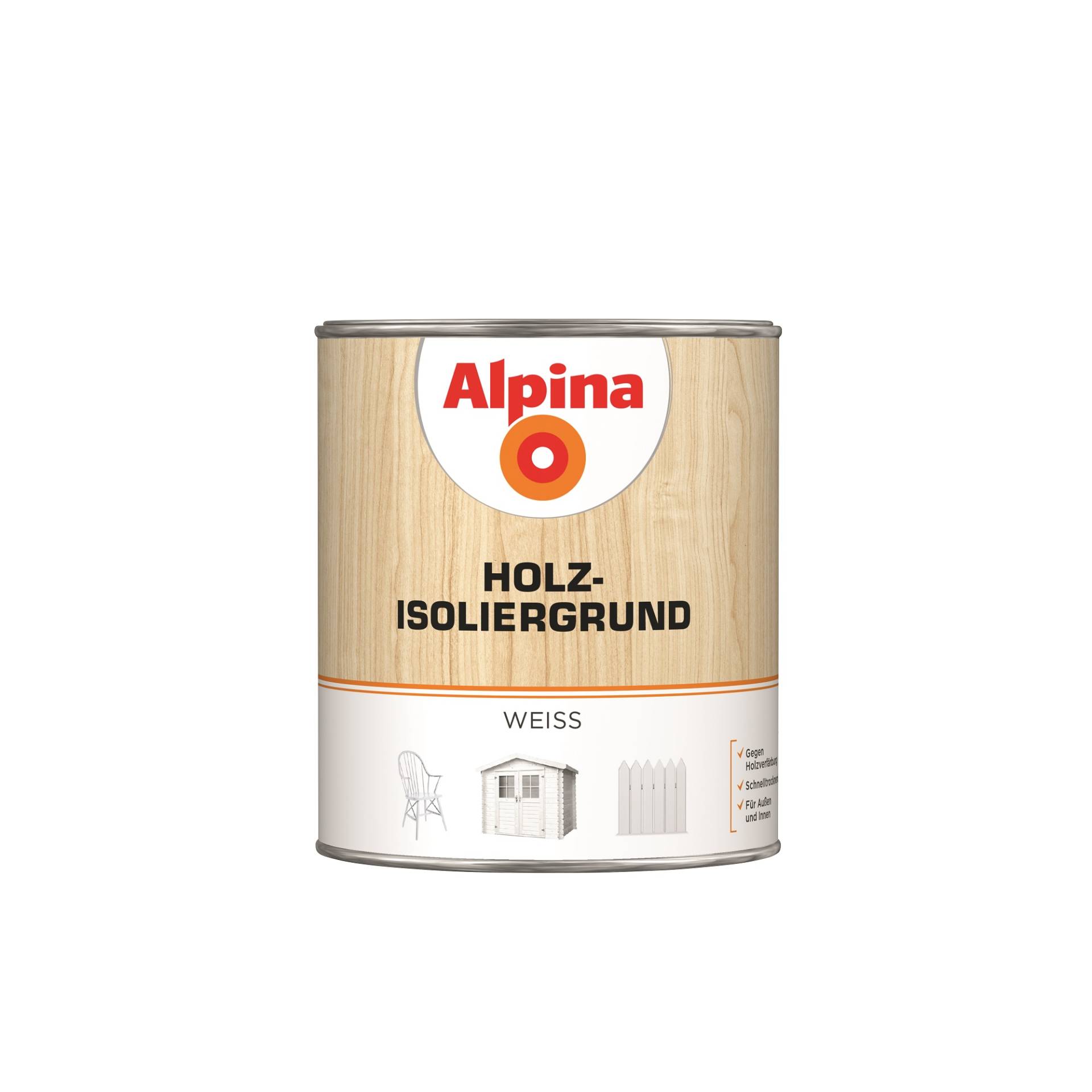 Alpina Holzschutz weiß 750 ml Alpina Holzschutz weiß 750 ml von Alpina
