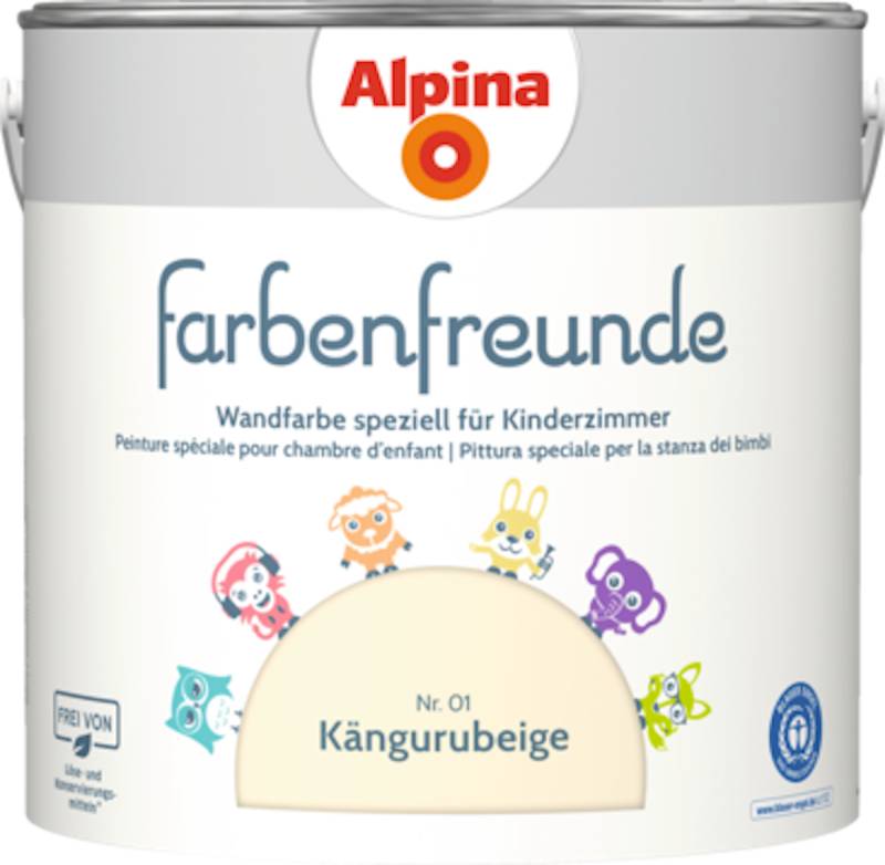 Alpina Innenfarben Farbenfreunde Blau von Alpina