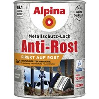 Metallschutz-Lack Hammerschlag 25 l dunkelgrau Metallack Schutzlack - Alpina von Alpina