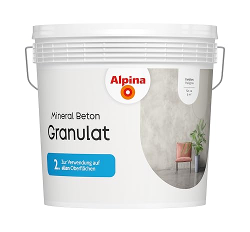 Alpina Mineral Beton Granulat Hellgrau 6 KG Alpina Mineral Beton Granulat Hellgrau 6 KG von Alpina
