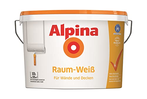 Alpina Raum-Weiß 10 Liter matt von Alpina