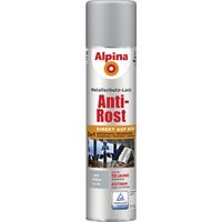 Sprühmetallschutz-Lack Anti Rost 400 ml hellgrau matt Sprühlack Lack - Alpina von Alpina