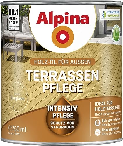 Alpina Holz-Öl Terrassen-Pflege Douglasie 750ml. von Alpina