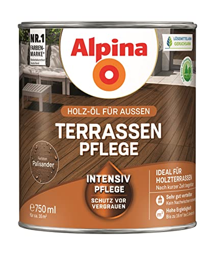 Alpina Terrassen-Pflege 0,75L (0,75L, palisander) von Alpina